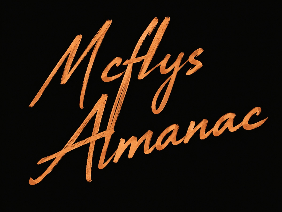 McFly’s Almanac signature